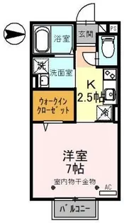 ヴァレンティ【2階】の間取り