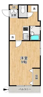 東京都中野区弥生町5【マンション】の間取り