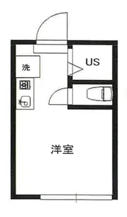 グラード明大前N【1階】の間取り