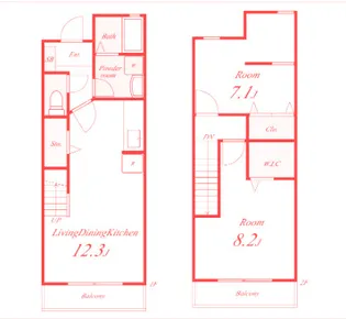 ラヴィエールの間取り
