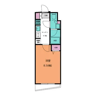 La Douceur赤塚【3階】の間取り