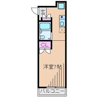 神奈川県横浜市港北区錦が丘【マンション】の間取り
