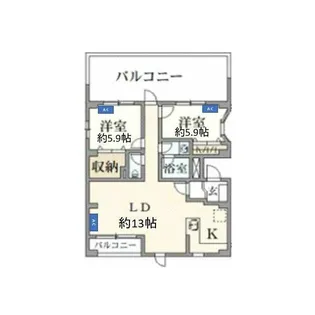 エムフラット【3階】の間取り