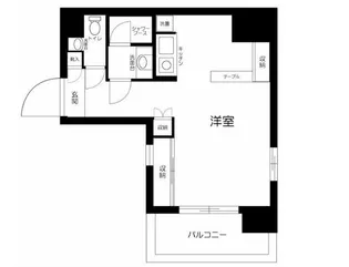 アクシア新宿御苑【12階】の間取り