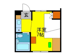 チェリーマンション【2階】の間取り