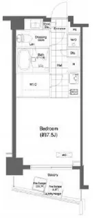 プライムアーバン目黒大橋ヒルズ【5階】の間取り