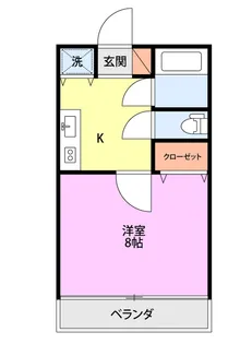 アーバン・エスポワール【2階】の間取り