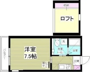 パークテラスあざみ野【1階】の間取り