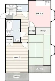 サニーシャトレー【2階】の間取り