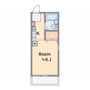 サニーハイツ東長崎【1階】の間取り