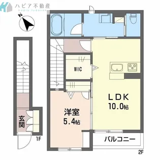 シャーメゾンT【2階】の間取り