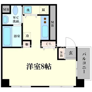 ハイアットコート薮野【6階】の間取り