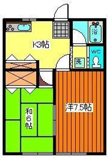 ドリームハウスII【1階】の間取り