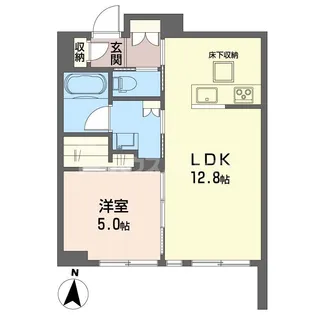 グランリリー【1階】の間取り