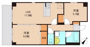 Liberte K【1階】の間取り
