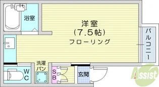 シルクロード向ヶ丘【2階】の間取り