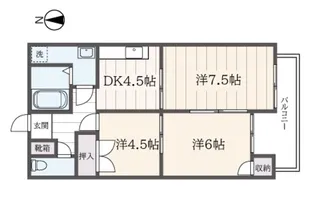 リファイン柴田【1階】の間取り