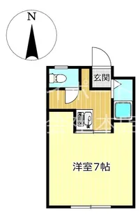 ゆうハウス【2階】の間取り