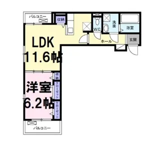 クレストガーデン5【3階】の間取り