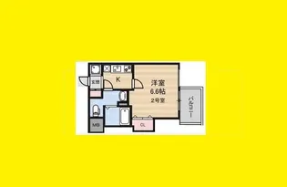 フレンシアノイエ東三国【3階】の間取り