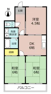 第三メゾンキジ【3階】の間取り