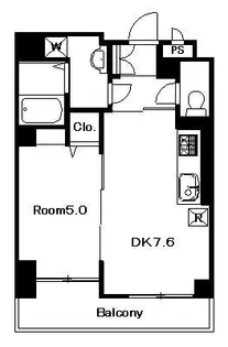 ラトゥール若葉【2階】の間取り