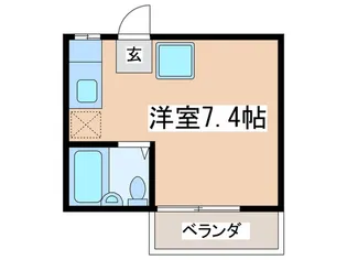 エントピア白浜【2階】の間取り