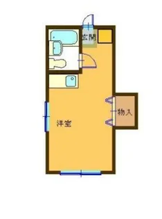 ハイビレッジII【1階】の間取り