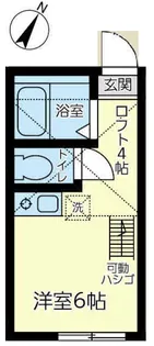 ユナイトANZENブラバス【1階】の間取り