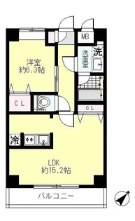 DeLCCS練馬春日町【4階】の間取り