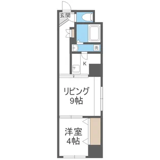 パークヒルズ中央12【5階】の間取り