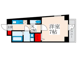 リヴェールS.A【5階】の間取り