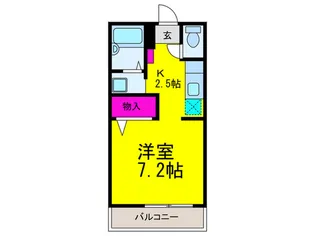 カネマスロイヤルコートC棟【1階】の間取り