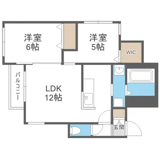 KKルミナス【1階】の間取り