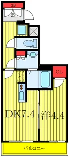ARCOBALENO SHIMURASAKAUE【3階】の間取り