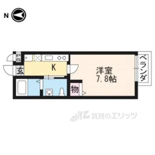 ブライトハイムD棟【2階】の間取り