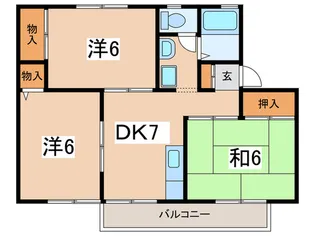 コ-ポSUZUKI【2階】の間取り