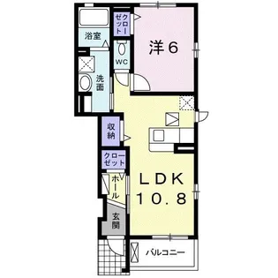 パーチェ【1階】の間取り