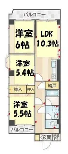 スペース21【2階】の間取り