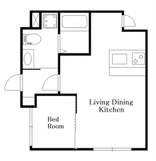 RITS SEKIMACHI【1階】の間取り