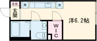 COLLINA向洋中町【2階】の間取り
