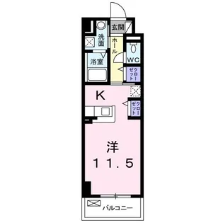 ノーサイド立葉【2階】の間取り