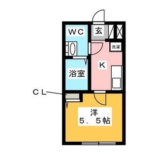 TRAD鶴ヶ島【1階】の間取り