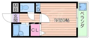 グラシュジュール【2階】の間取り