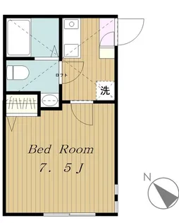 アルスハイツ【1階】の間取り