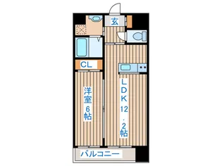 パルメゾン長町【9階】の間取り