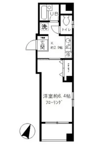 E&T OSHIAGE【2階】の間取り