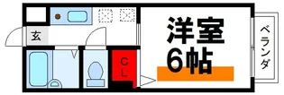 クレスト西片【1階】の間取り