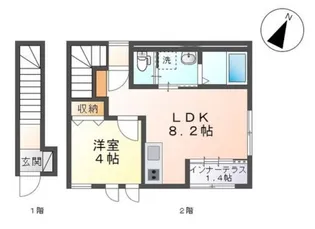 エクセレンス・YII【1階】の間取り