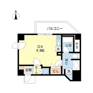 Rio Vista【5階】の間取り
